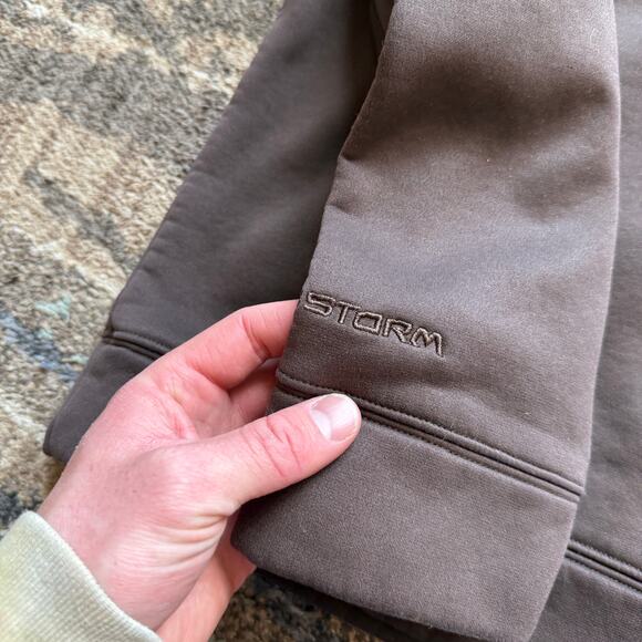 Men's Under Armour Storm Brown Realtree Camouflage Hoodie Sweatshirt Sz Large - Picture 2 of 7